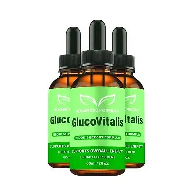 Gluco Vitalis 3 bottles